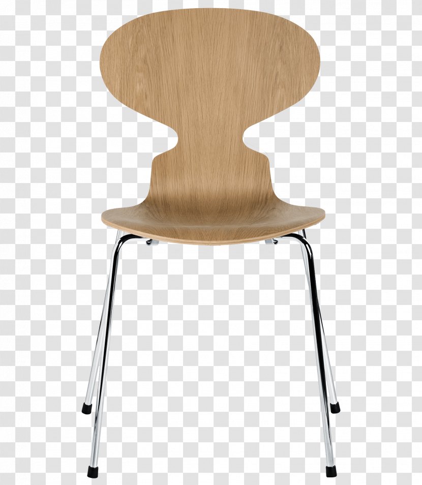Ant Chair Model 3107 Egg Fritz Hansen - Furniture - Oak Transparent PNG