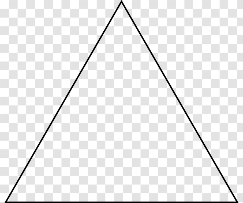 Equilateral Triangle Shape Acute And Obtuse Triangles - Geometry - Ski Transparent PNG