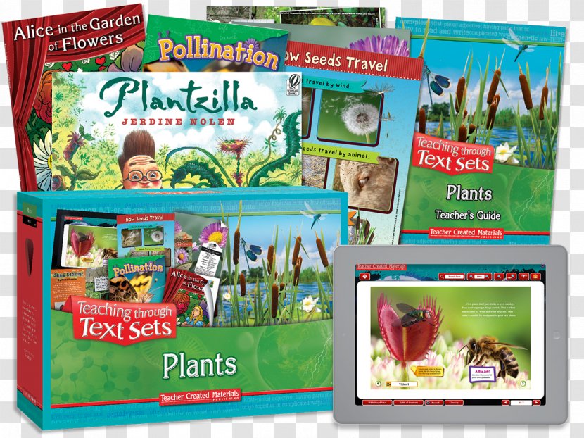 Plantzilla Hardcover Toy Book Transparent PNG