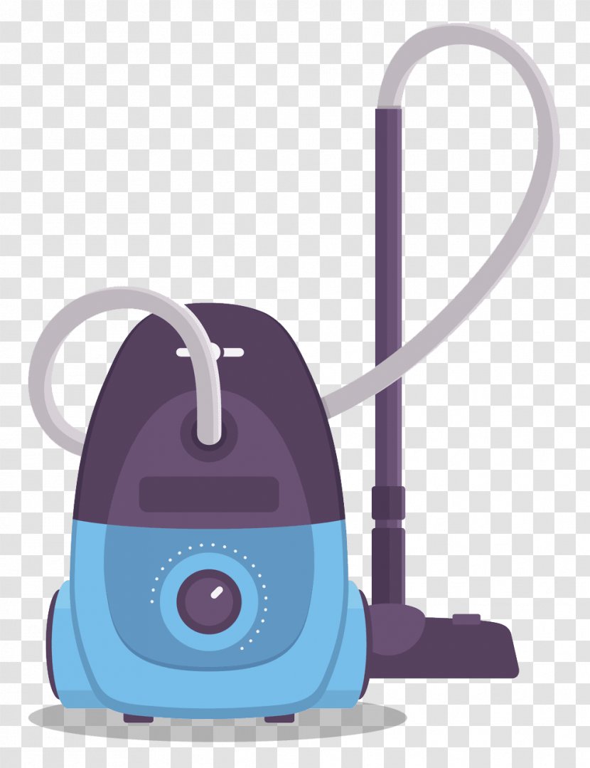 Vacuum Cleaner Small Appliance Technology - Purple Transparent PNG