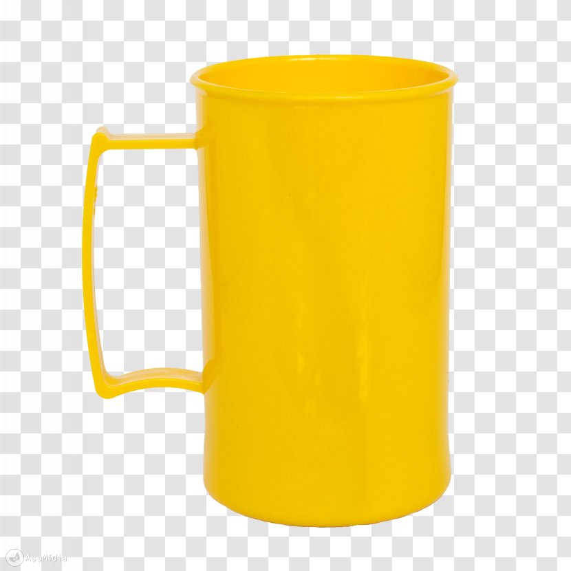 Mug Milliliter Stemware Yellow Cup - Red Transparent PNG