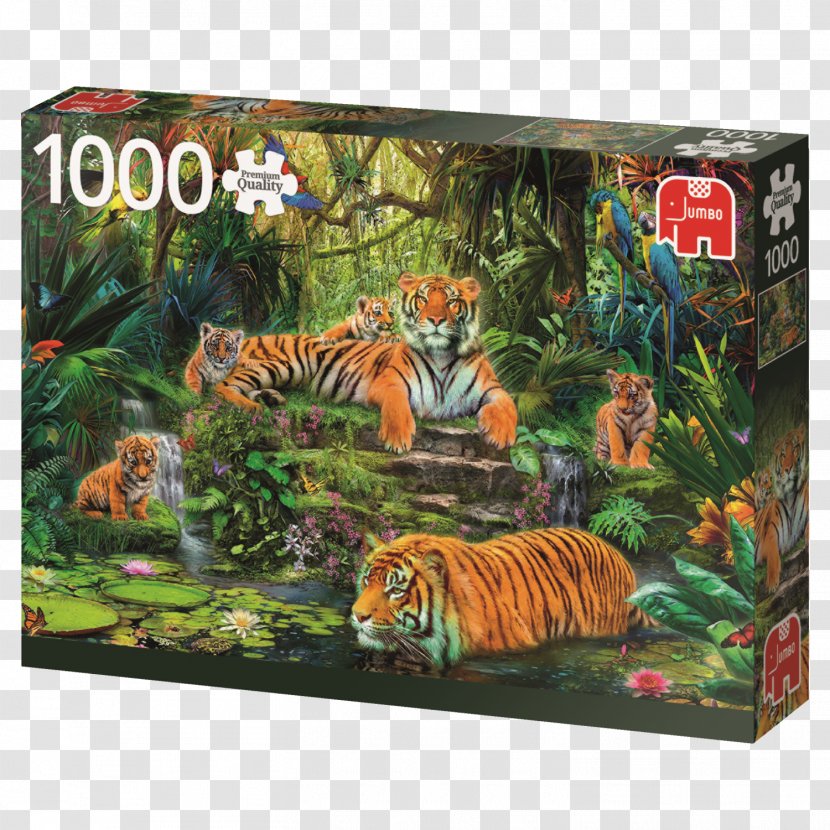 Jigsaw Puzzles Felidae Ravensburger Lion - Jumbo Games Transparent PNG