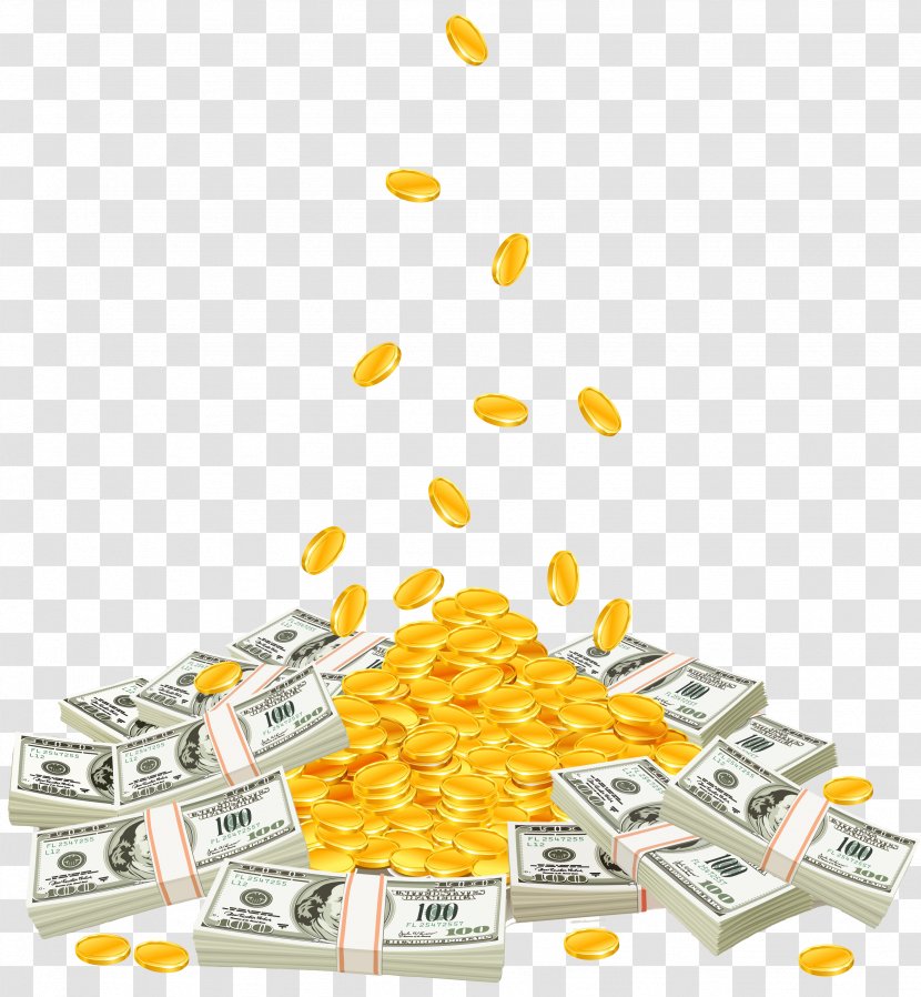 Money United States Dollar Sign Bank Stock Photography - Falling Transparent PNG