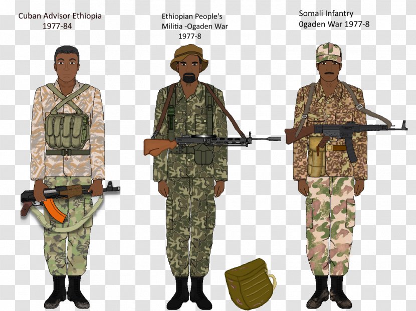 Ogaden War Somalia Somali Region South African Border - Military Rank - Uniform Transparent PNG