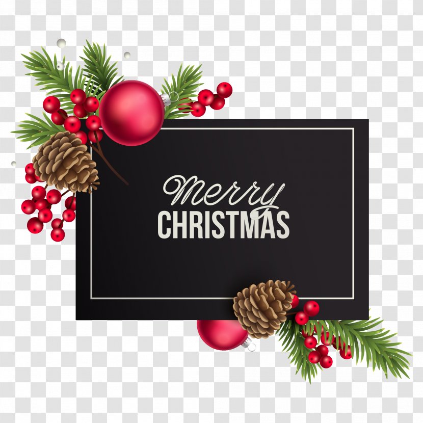 Christmas And New Year Background - Plant - Label Tree Transparent PNG