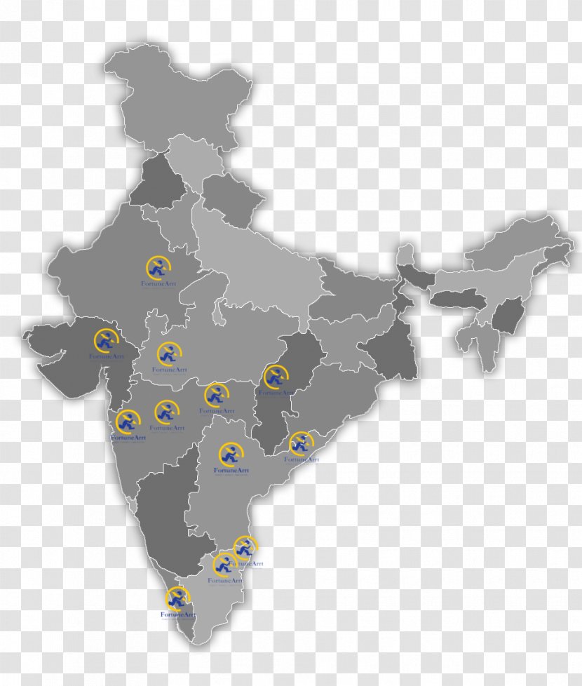 India Map Royalty-free - World Transparent PNG