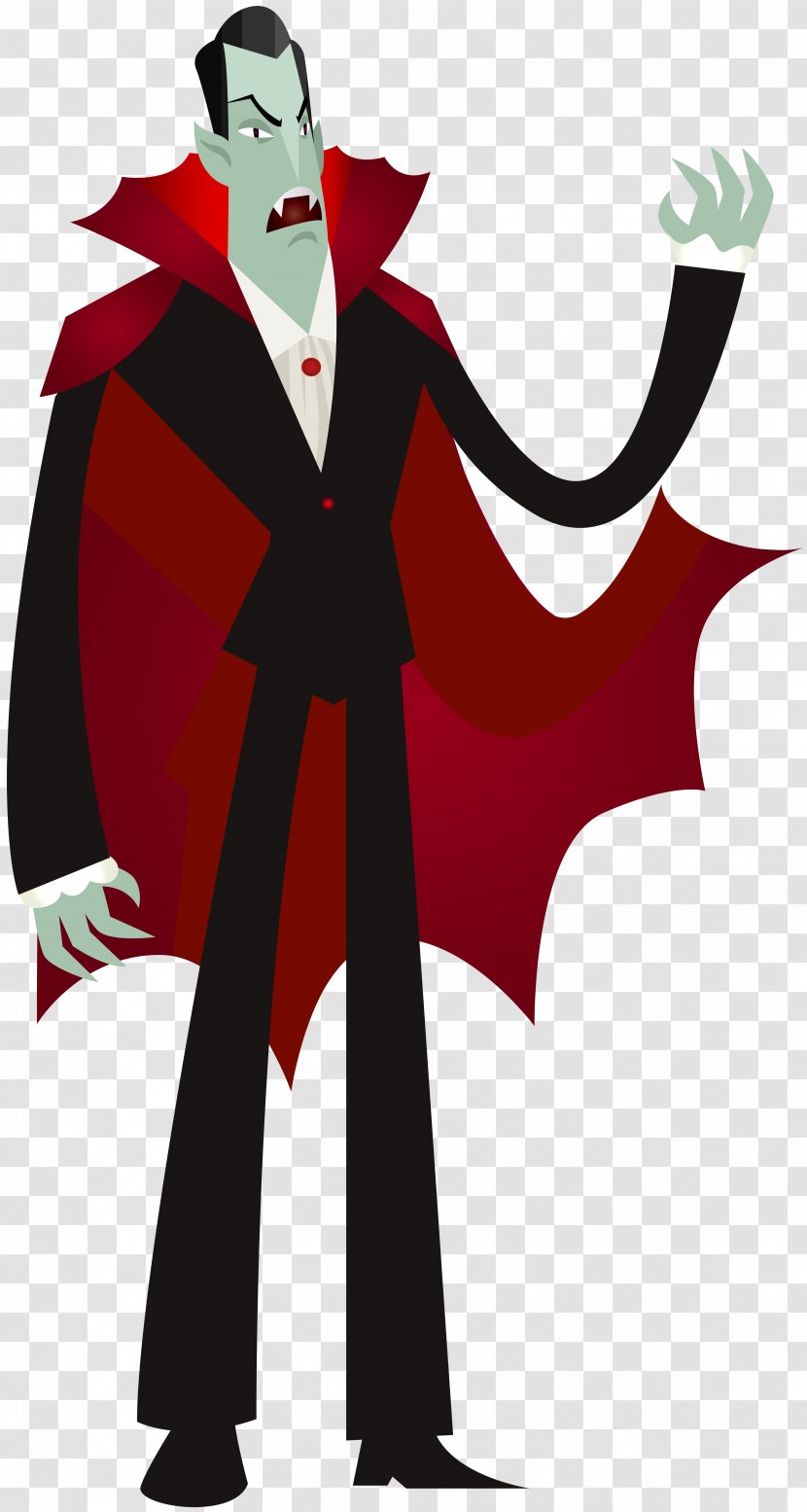 Vampire Halloween Clip Art - Mythical Creature Transparent PNG