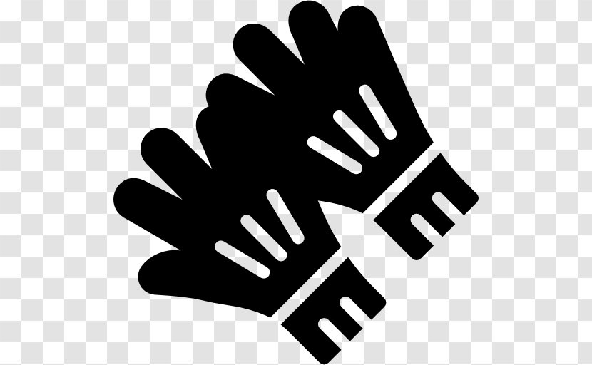 Finger Glove Line Font - Safety Transparent PNG