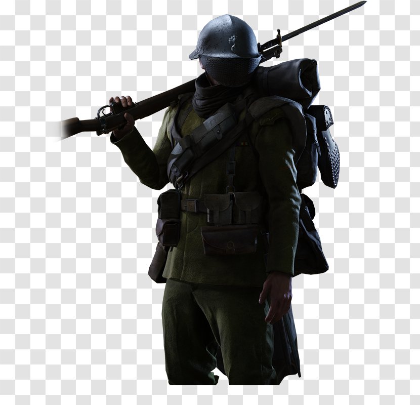 Battlefield 1 Call Of Duty PlayStation Portable 4 Gun - Marines - Soldiers With Guns Transparent PNG