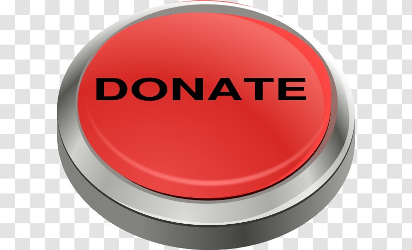 Button Clip Art - Donate Transparent PNG