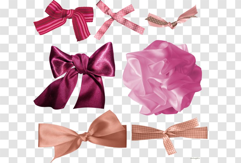 Ribbon Gift Bow Tie Pink M Shoelace Knot Transparent PNG