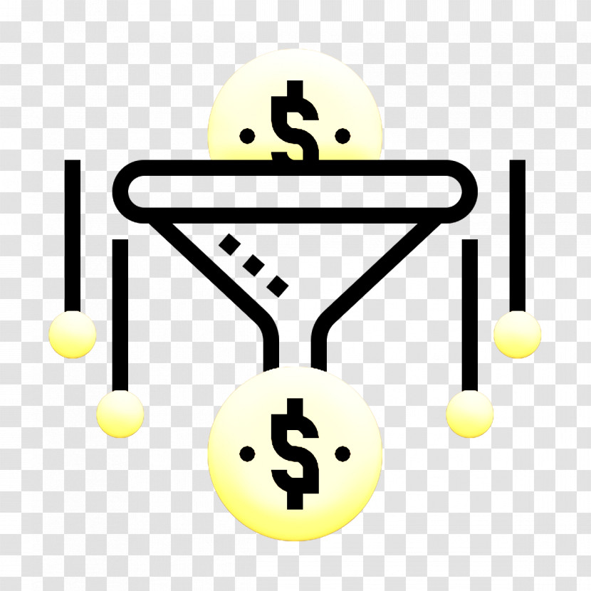Filter Icon Investment Icon Funnel Icon Transparent PNG