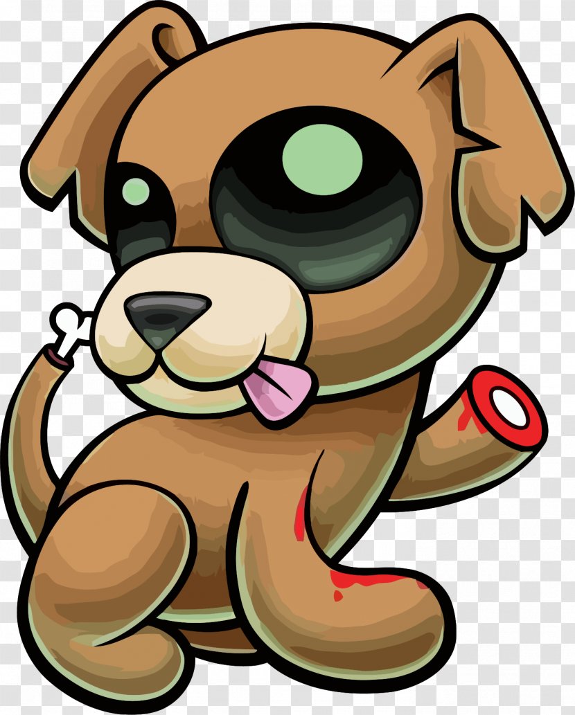 Dog Puppy Zombie Cuteness Image - Abziehtattoo Transparent PNG