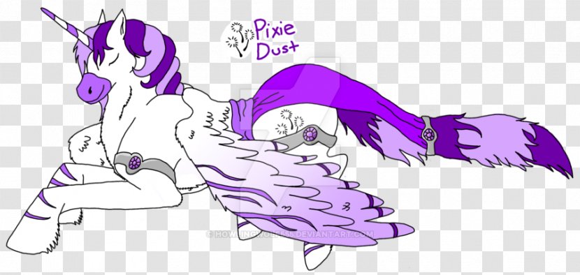 /m/02csf Clip Art Illustration Horse Unicorn - Heart - Purple Fairy Dust Transparent PNG