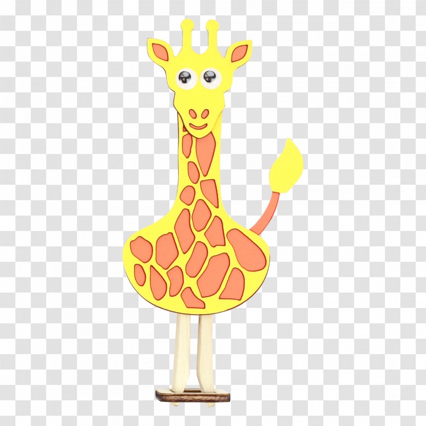 Giraffe Cartoon - Animal - Figure Toy Transparent PNG