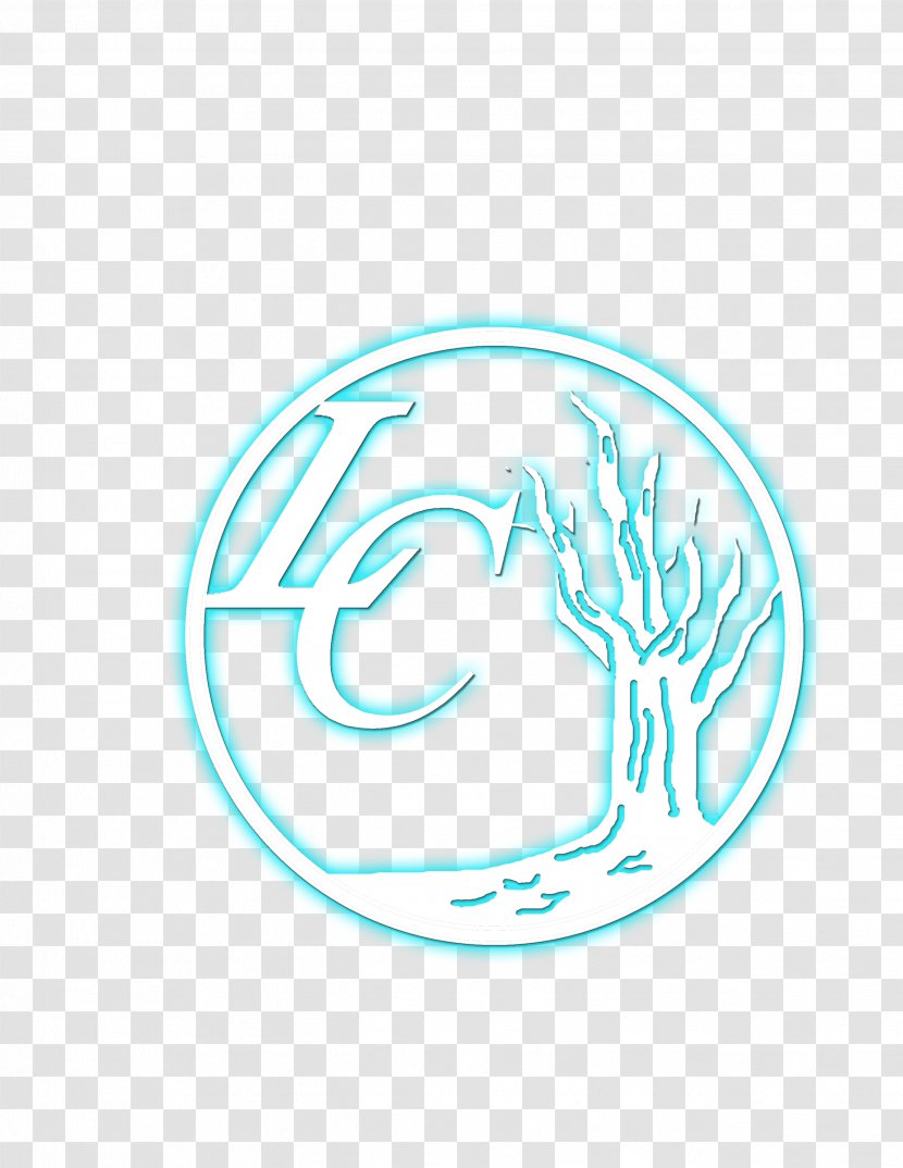 Logo Circle Font - Aqua - Q Transparent PNG