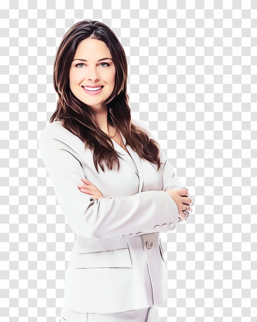 White Clothing Skin Beauty Sleeve - Uniform Gesture Transparent PNG