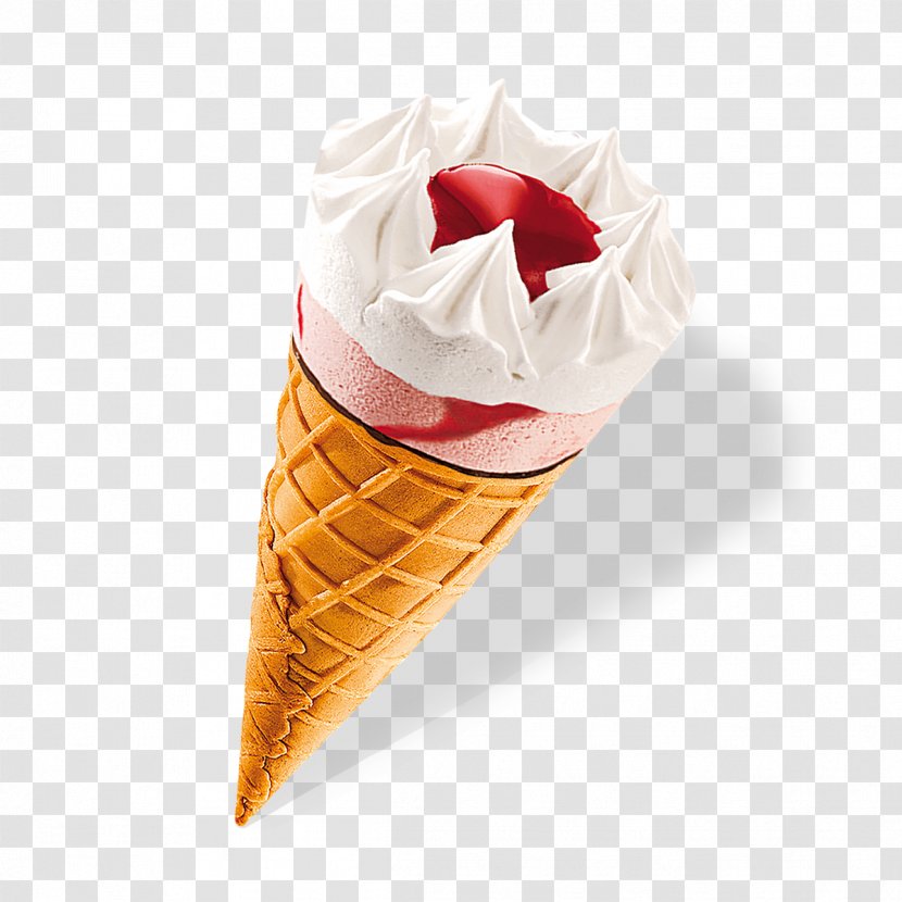 Ice Cream Cones Stracciatella Iced Coffee - Dairy Product - Soft Transparent PNG