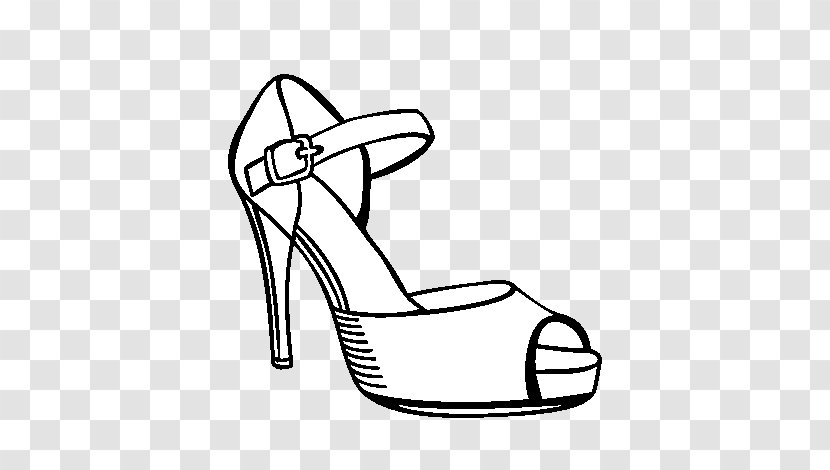 High-heeled Shoe Drawing Child - Color Transparent PNG