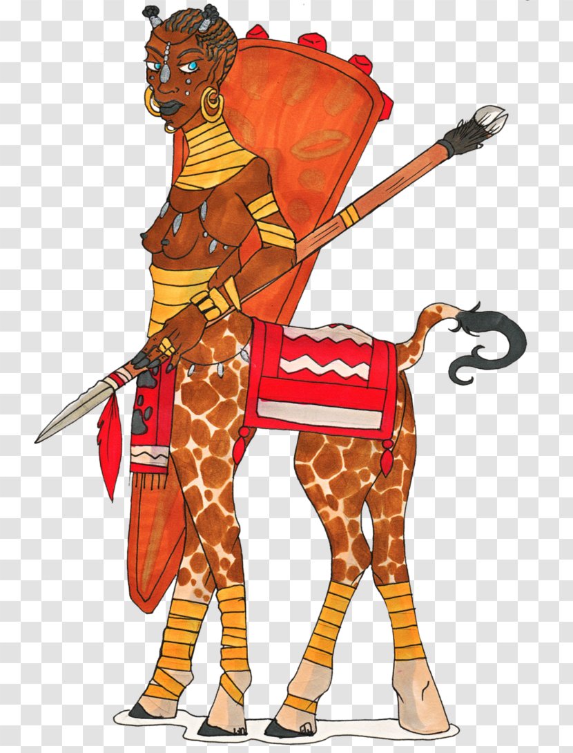 Giraffe Centaur Horse Art Transparent PNG
