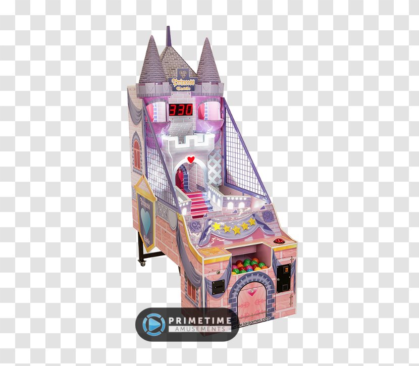 Redemption Game Amusement Arcade Video - Princess Castle Transparent PNG