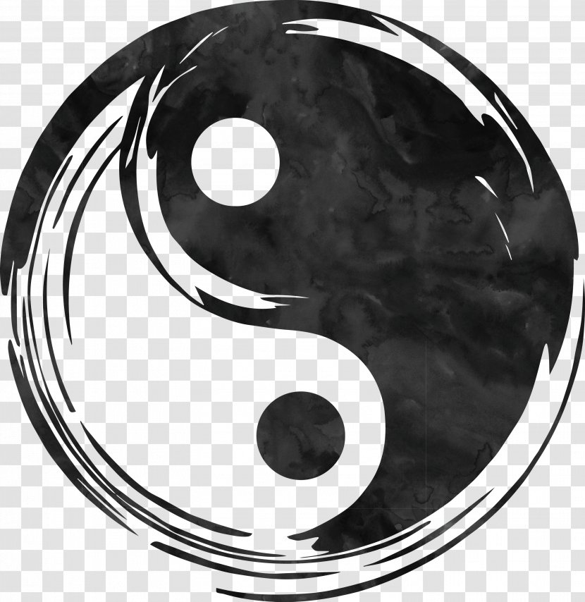 Yin And Yang Tattoo Image Symbol Zen Shiatsu - Monochrome Photography - Muscle Grading Equipment Transparent PNG