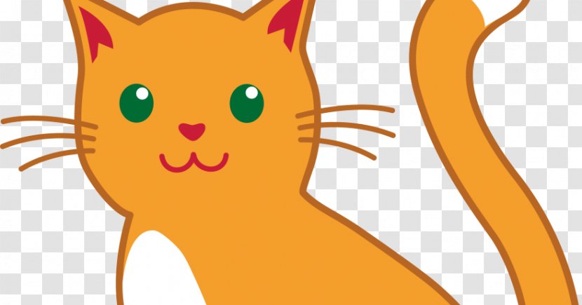 Siamese Cat Clip Art Kitten Meow Felidae - Orange Transparent PNG