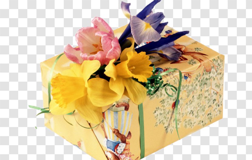 Paper Flower Bouquet Packaging And Labeling Gift - Floral Design - Gift,Gift,gift Transparent PNG