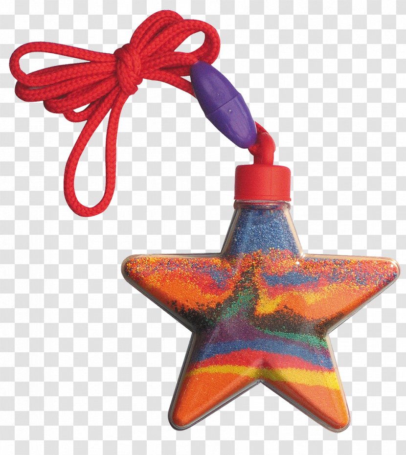 Sand Charms & Pendants Safety Star Color - Christmas Decoration - Twinkle Transparent PNG