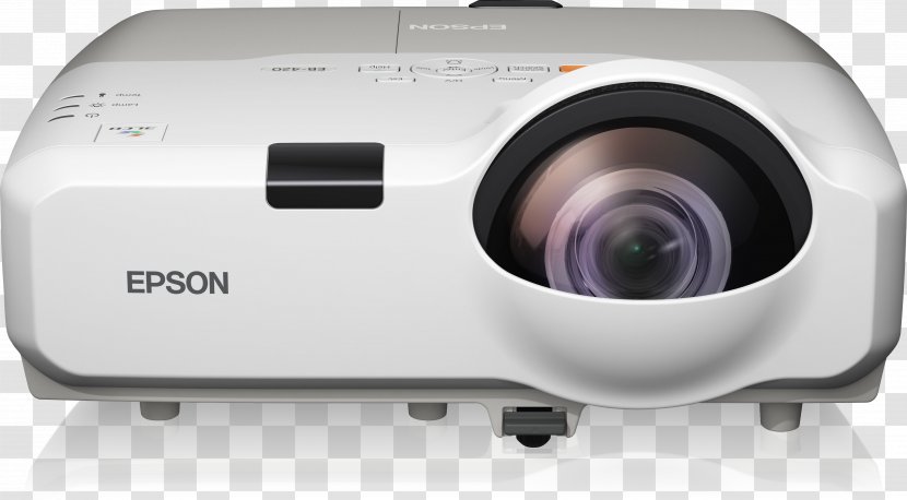Multimedia Projectors 3LCD Epson Wide XGA - Output Device - Projector Accessory Transparent PNG