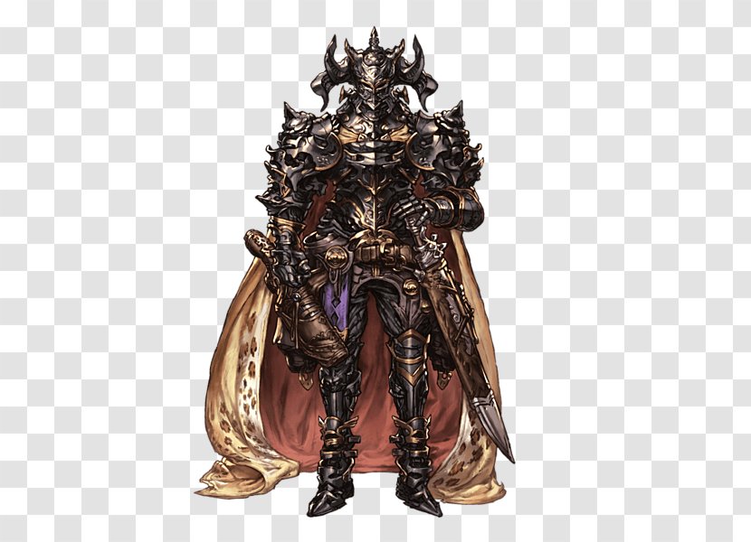 Granblue Fantasy Final VI Tactics Black Knight Role-playing Game - Figurine Transparent PNG