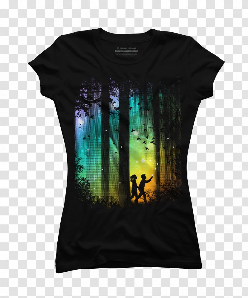 T-shirt Clothing Top Sleeve - Cartoon - Typography T Shirt Deisgn Transparent PNG