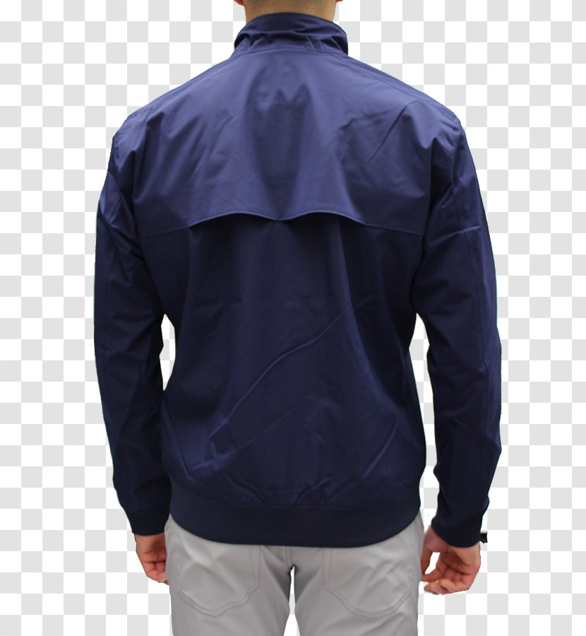 Cobalt Blue Electric Jacket Outerwear - Navy Wind Transparent PNG