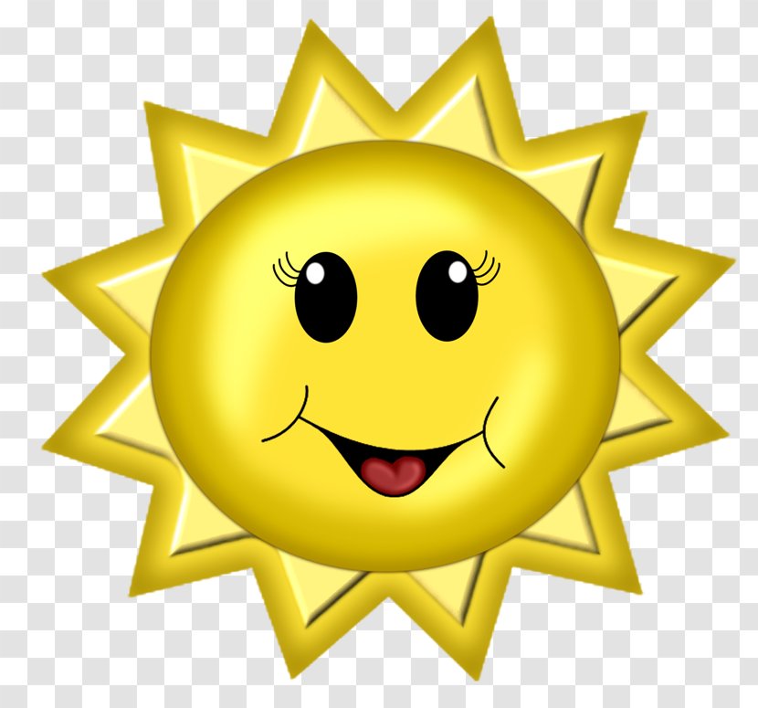 Cartoon Drawing - Raster Graphics - Attractive Yellow Sun Would Transparent PNG