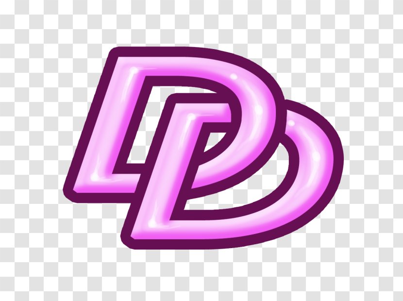 Logo Double D Media, Inc Font - Purple - Symbol Transparent PNG