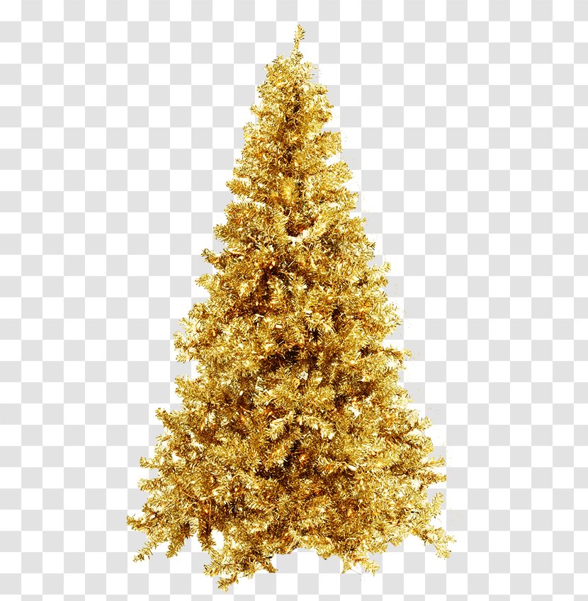 Christmas Tree Ornament - Conifer - The Golden Transparent PNG