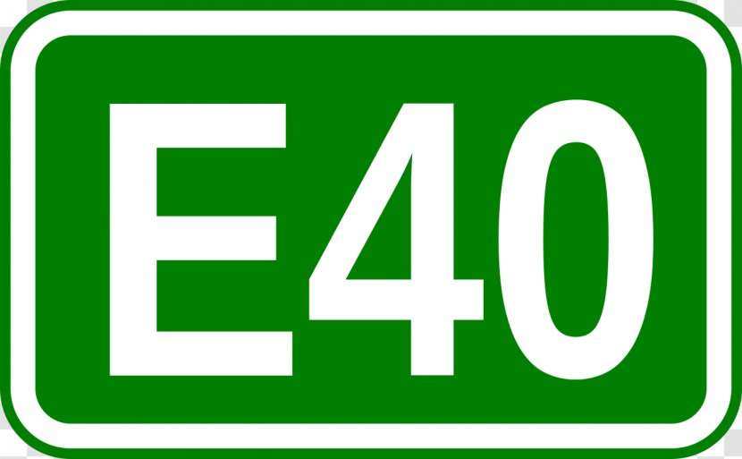 European Route E404 E24 E27 International E-road Network - E40 - Road Transparent PNG