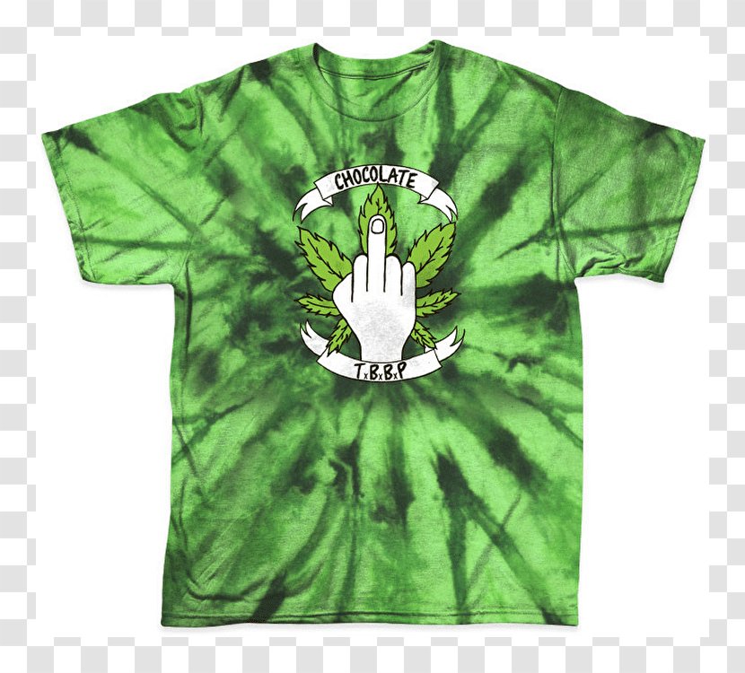 T-shirt Tie-dye Green Clothing - Shirt Transparent PNG