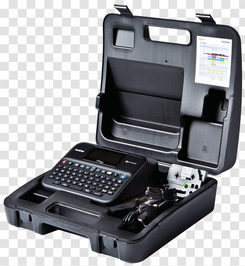 Brother P-Touch PT-D600VP Label Printer ピータッチ Industries - Personal Computer Transparent PNG