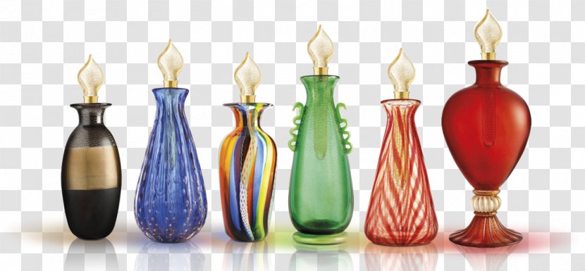 Murano Glass Bottle Perfume Venetian The Merchant Of Venice - Barware Transparent PNG