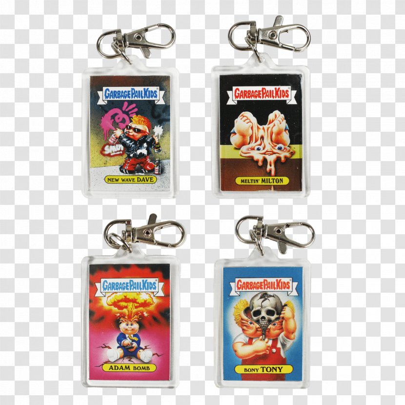 Garbage Pail Kids Key Chains Plastic Blanket - Frame - Zipper Pulls Transparent PNG