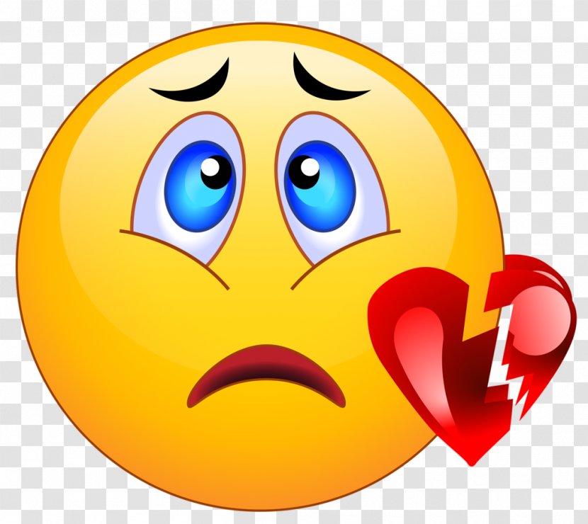 Emoji Broken Heart Smiley Emoticon - Happiness Transparent PNG