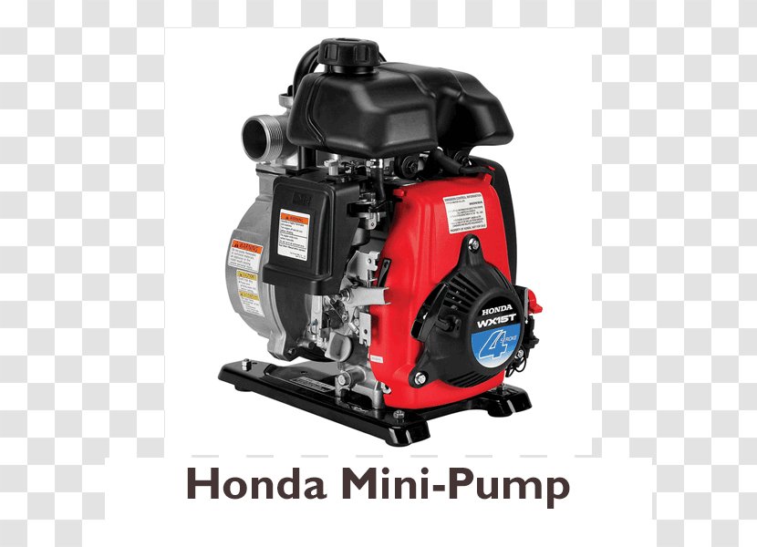 Action Honda Pumps Four-stroke Engine - Machine Transparent PNG