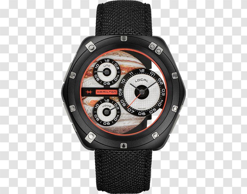 Hamilton Men's Khaki Aviation X-Wind Auto Chrono Watch Company Baselworld Jewellery - Strap Transparent PNG