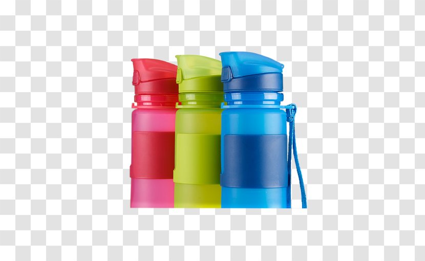 Water Bottles Plastic Bottle - Magenta - Botella De Agua Transparent PNG