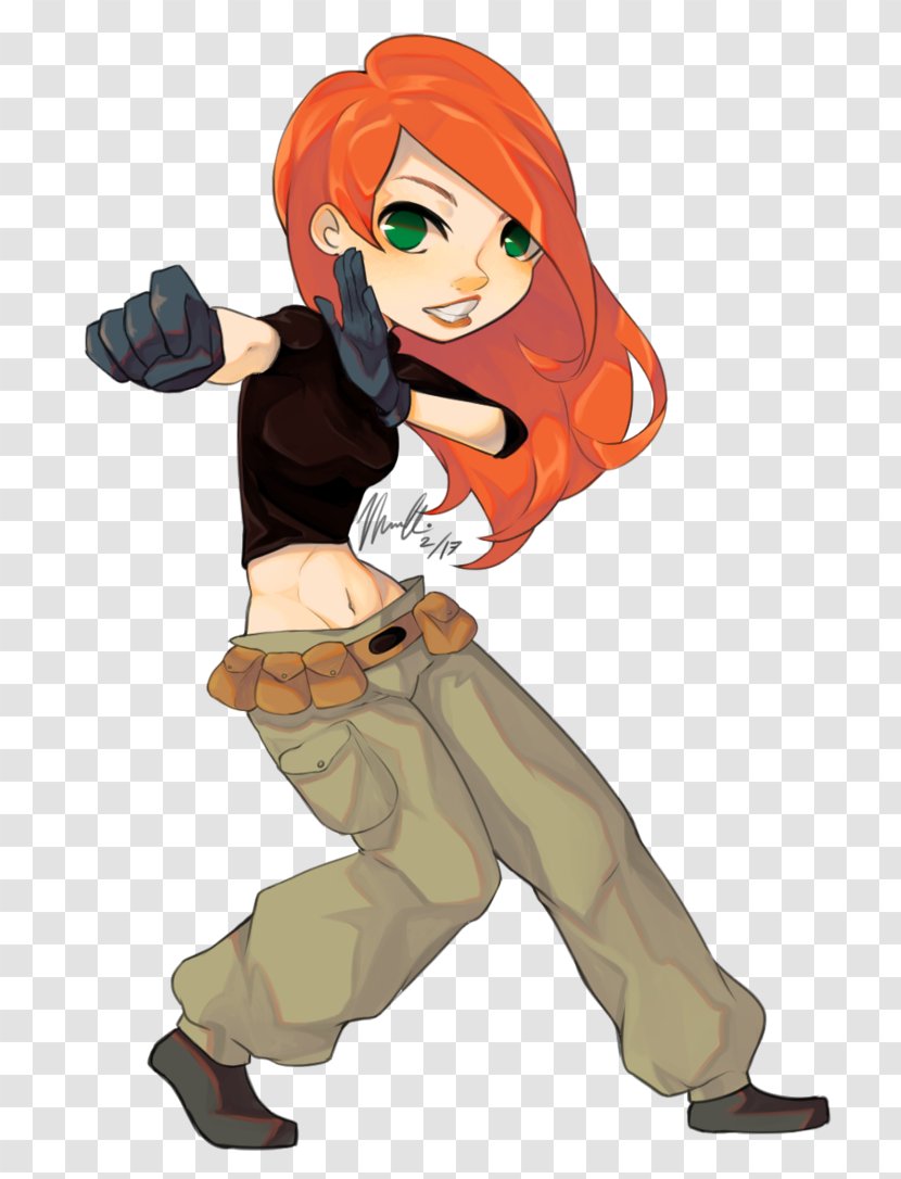 Cartoon Fan Art Drawing - Flower - Kim Possible Transparent PNG