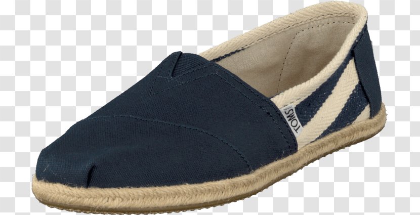 Slip-on Shoe Clothing Fashion Boot - Toms Shoes - Navy Stripes Transparent PNG