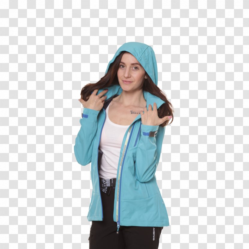 Hoodie Jacket Softshell Blue Outdoor Recreation - Hood Transparent PNG