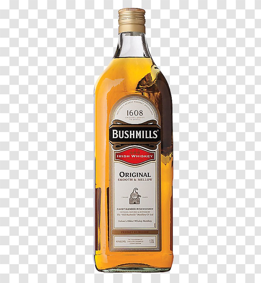 Scotch Whisky Old Bushmills Distillery Irish Whiskey Distilled Beverage - Liqueur Transparent PNG