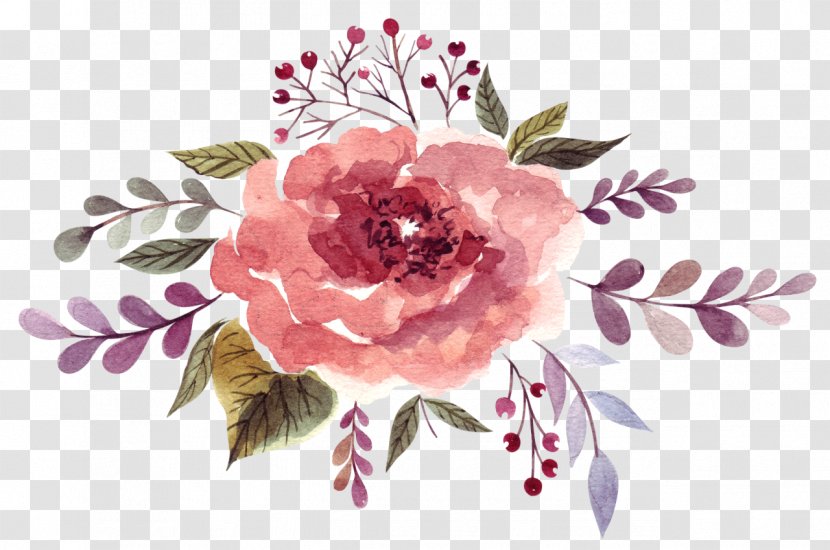 Watercolor Painting - Flowers Transparent PNG